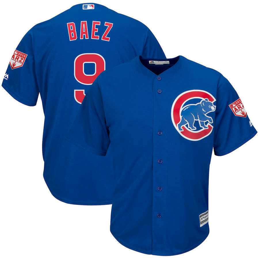 Cubs 9 Javier Baez Royal 2019 Spring Training Cool Base Jersey Dzhi,We sell and wholesale Cubs 9 Javier Baez Royal 2019 Spring Training Cool Base Jersey Dzhi on line form chian!